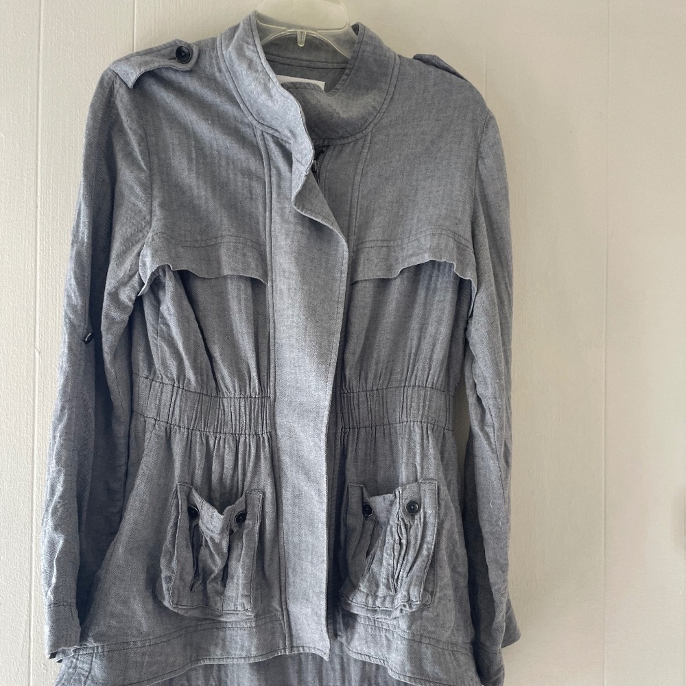 Bcbg Generation Gray Jacket M - image 1
